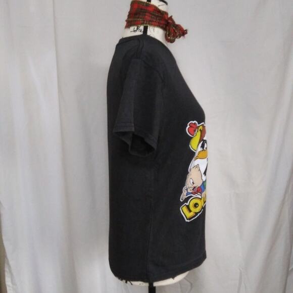 Looney Tunes Characters Tee Shirt Bugs Bunny Taz Road Runner Tweety Daffy TShirt - Picture 2 of 10